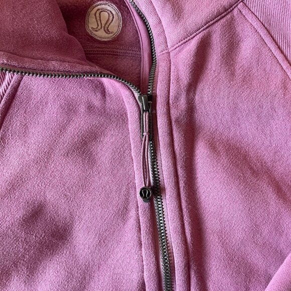 M/L - Lululemon Oversized Half-Zip Scuba in PINK - Picture 3 of 7